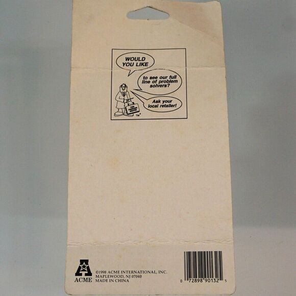 1998 Plate Hanger Vintage Brass Display Adjusts To Hold 6-9 in Plate Acme Int - Picture 4 of 6